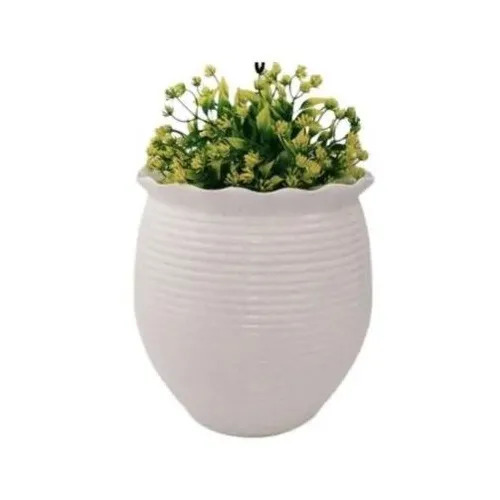 Round Ceramic Planter