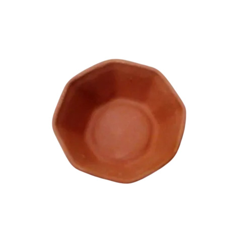 Terracotta Brown Clay Bowl