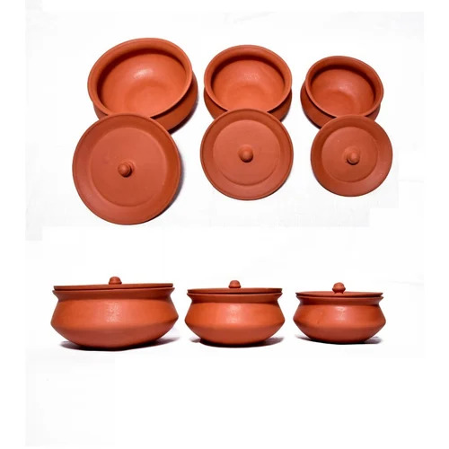Terracotta Large Degchi Bowl Set
