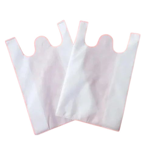 White Color Non Woven W Cut Bag
