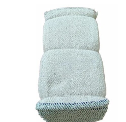 White Cotton Floor Duster