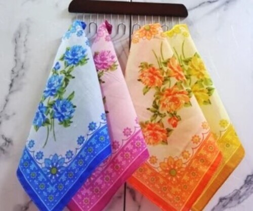 Ladies Printed Cotton Handkerchief