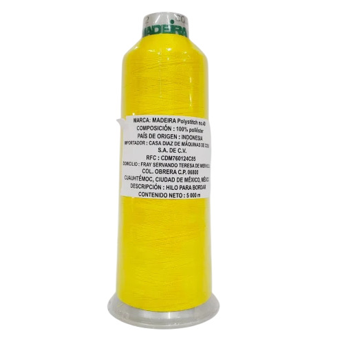 Madeira Polyester Embroidery Thread 5000 Mts