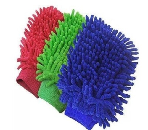 Plain Microfiber Gloves