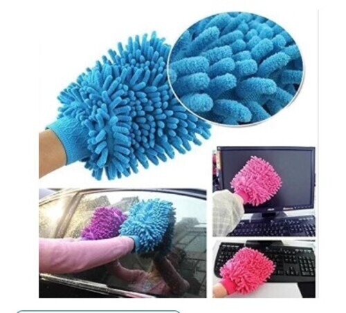 Plain Microfiber Hand Gloves