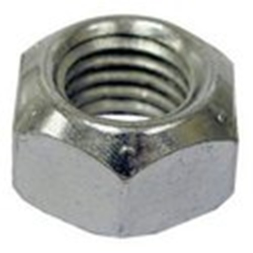 Silver Finish Metal Nut