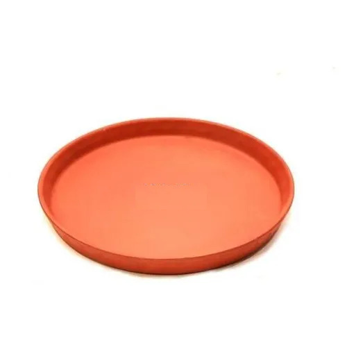 Terracotta Plate - Color: Brown