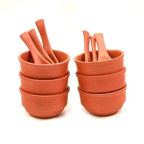 Terracotta Pudding Set
