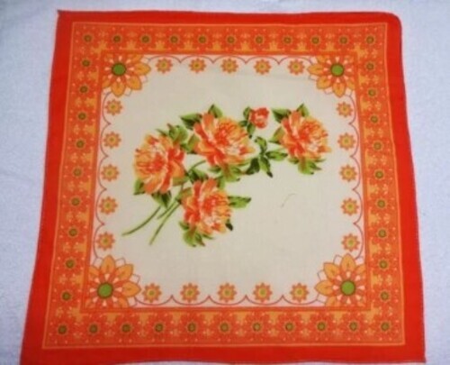 Women Printed Cotton Handkerchief