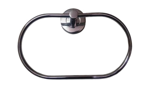 Bathroom Towel Rings - Color: Silver