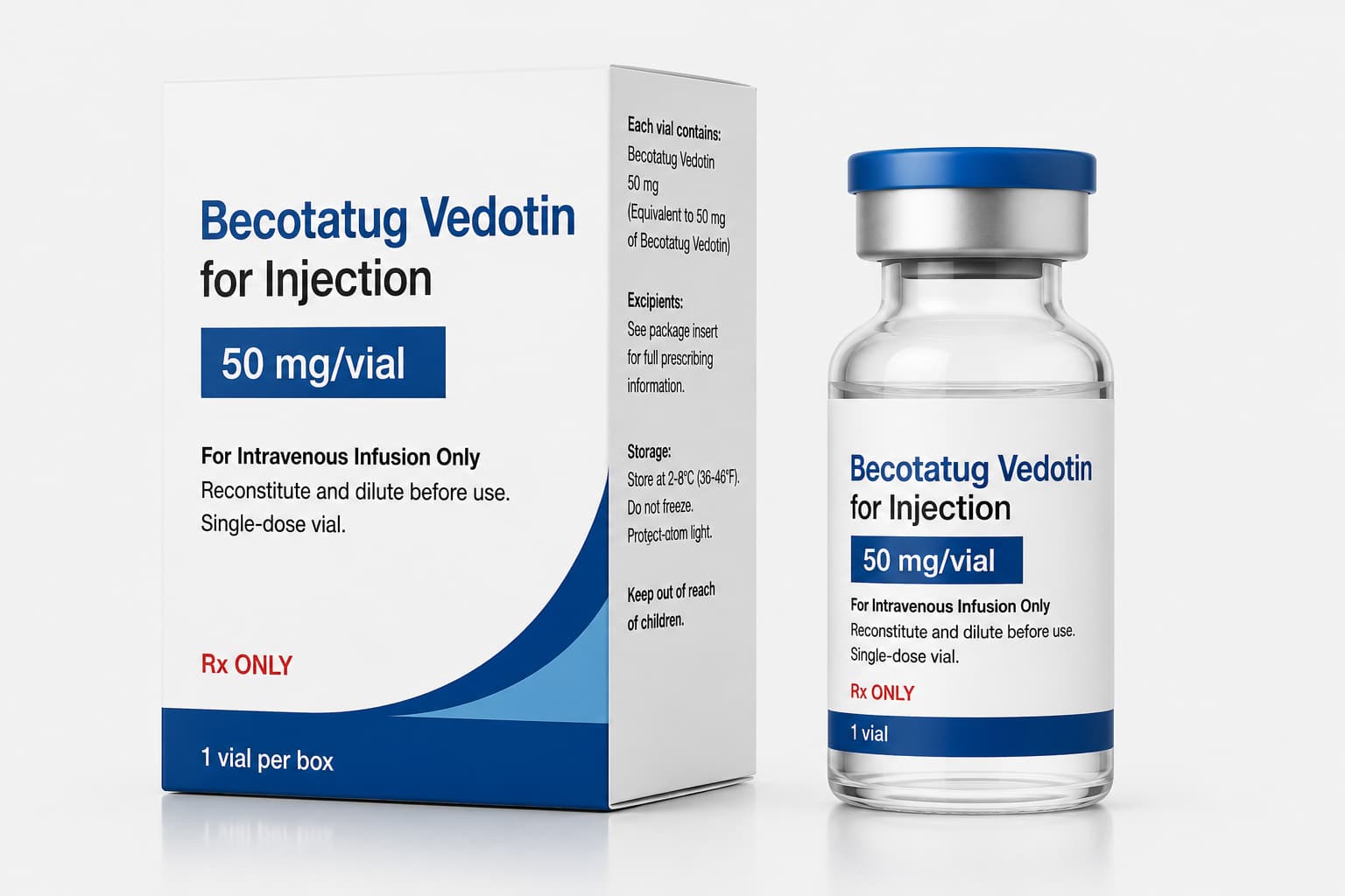 Becotatug Vedotin for Injection 50mg/Vial