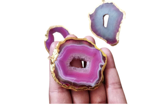 Druzy Agate Pendant
