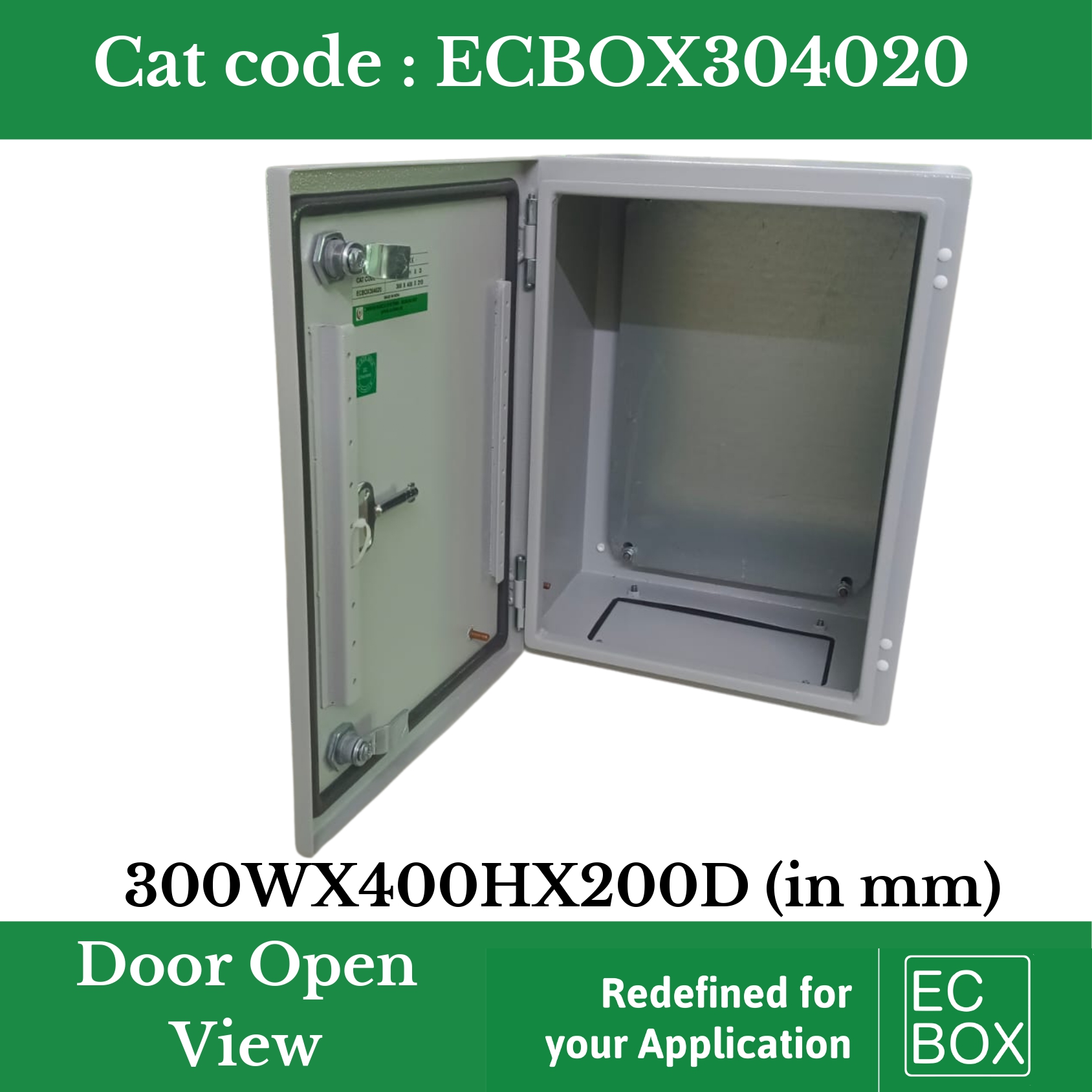Enclosure Box 304020 - Features: High Quality