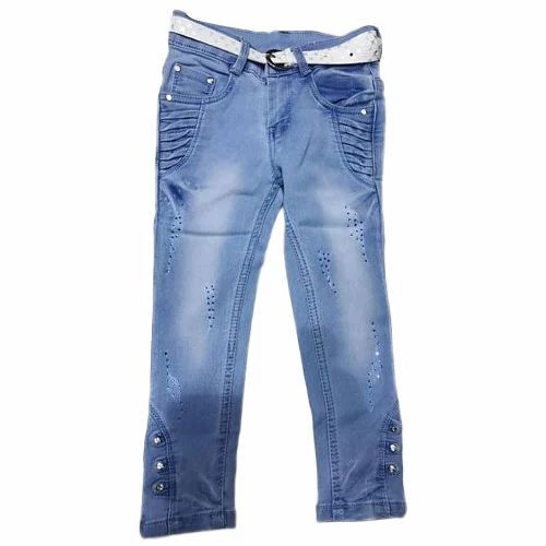 Kids Girl Blue Jeans