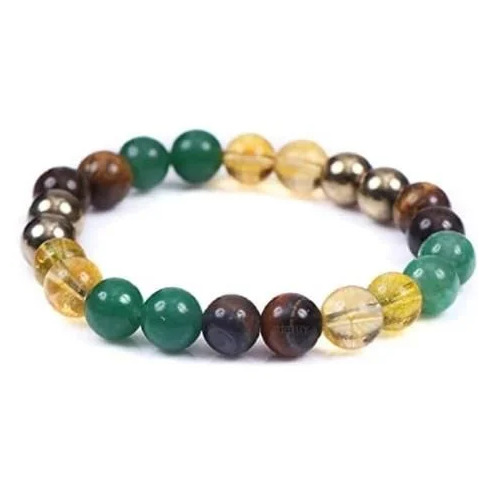 Natural Multicolor Money Magnet Crystal Bracelet