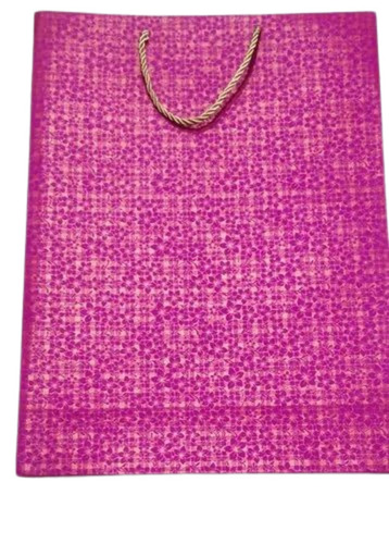 Pink Color Fancy Paper Bag