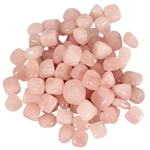Rose Quartz Tumbles Stone