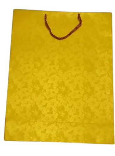 Yellow Color Fancy Paper Bag