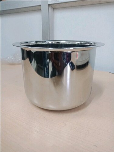 4 Liters Glossy Steel Tope