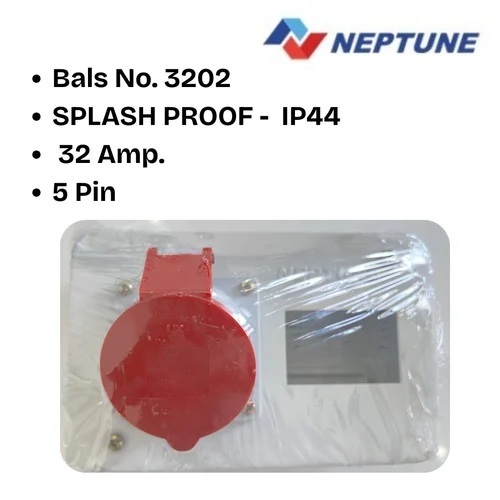 5 Pin Splash Proof Ip44 3202 Neptune