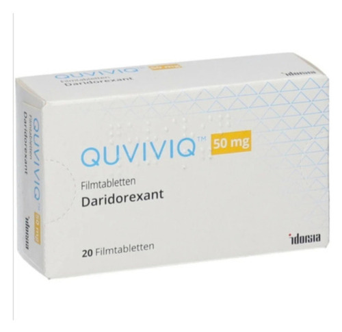 50 Mg Quviviq Daridorexant Film Coated Tablet - Life Span: 2030