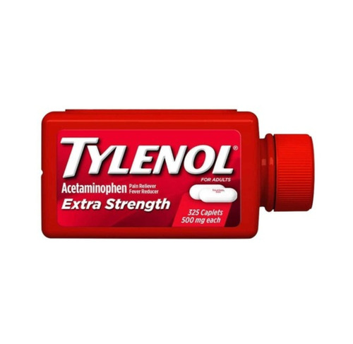 500Mg Tylenol Acetaminophen Tablet - Origin: India