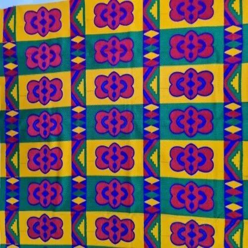 African Cotton Embroidery Fabric