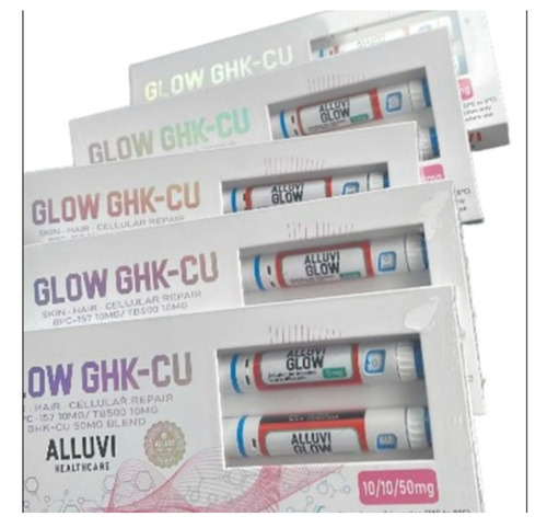 Alluvi Glow Ghk-Cu Peptide Injection 70Mg - Life Span: 2030