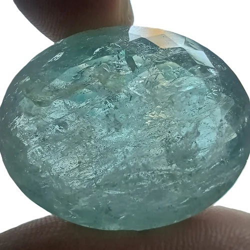 Blue Aquamarine Loose Cut Gemstone