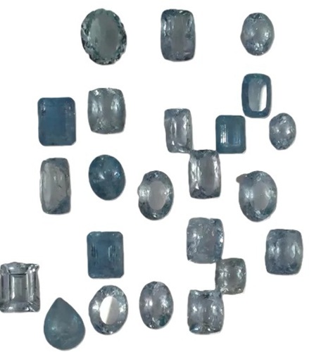 Blue Mix Aquamarine Gemstone