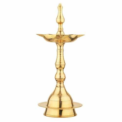 Brass Traditional Kuthu Vilakku Pooja Items