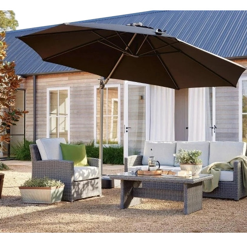 Canvas Outdoor Garden Umbrella