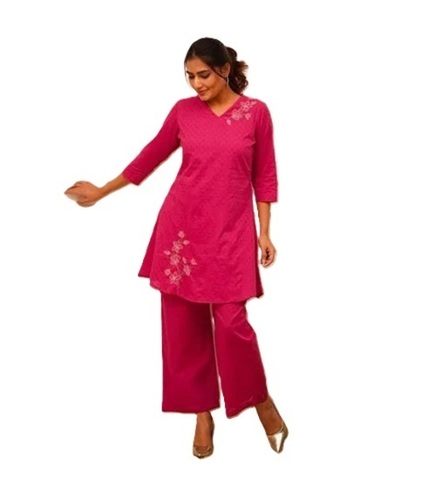 Cotton Kurti Pant Set