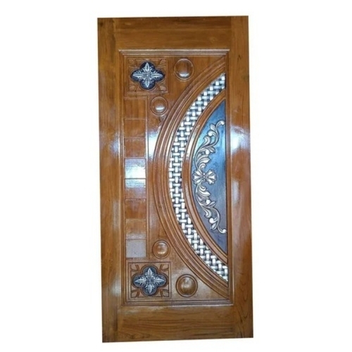 Exterior teak wood carved
