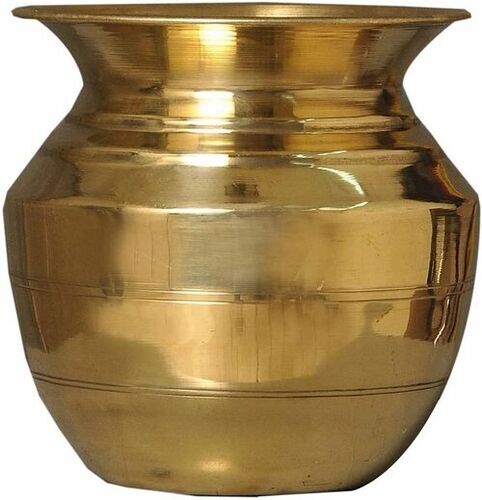 Medium Brass Pooja Kalash