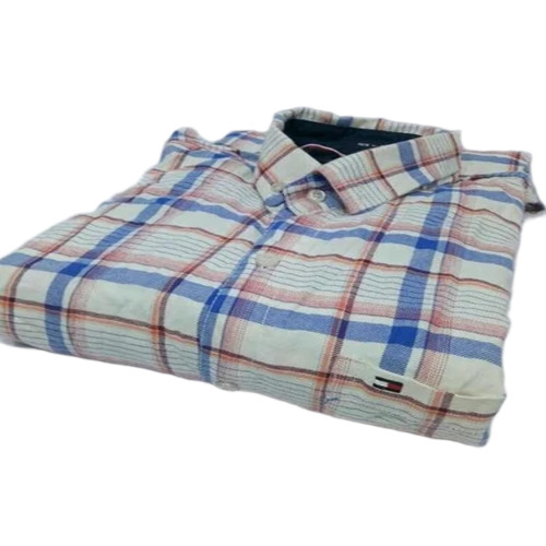 Mens Check Cotton Shirts