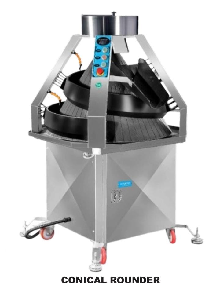 Mild Steel Ms Conical Dough Rounder-Altuntop