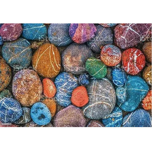 Multi Colour Round Pebbles