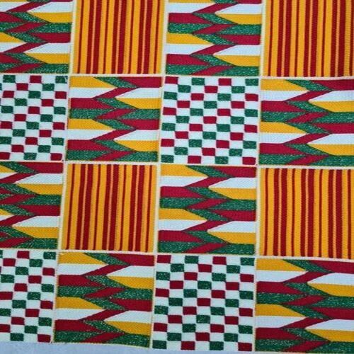 Multicolor Embroidery African Fabrics