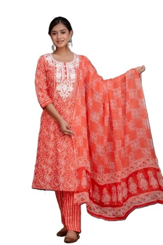 Printed Embroidered Kurtis