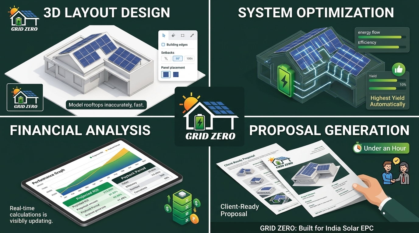 Solar Epc 3d Modelling And Proposal Platform