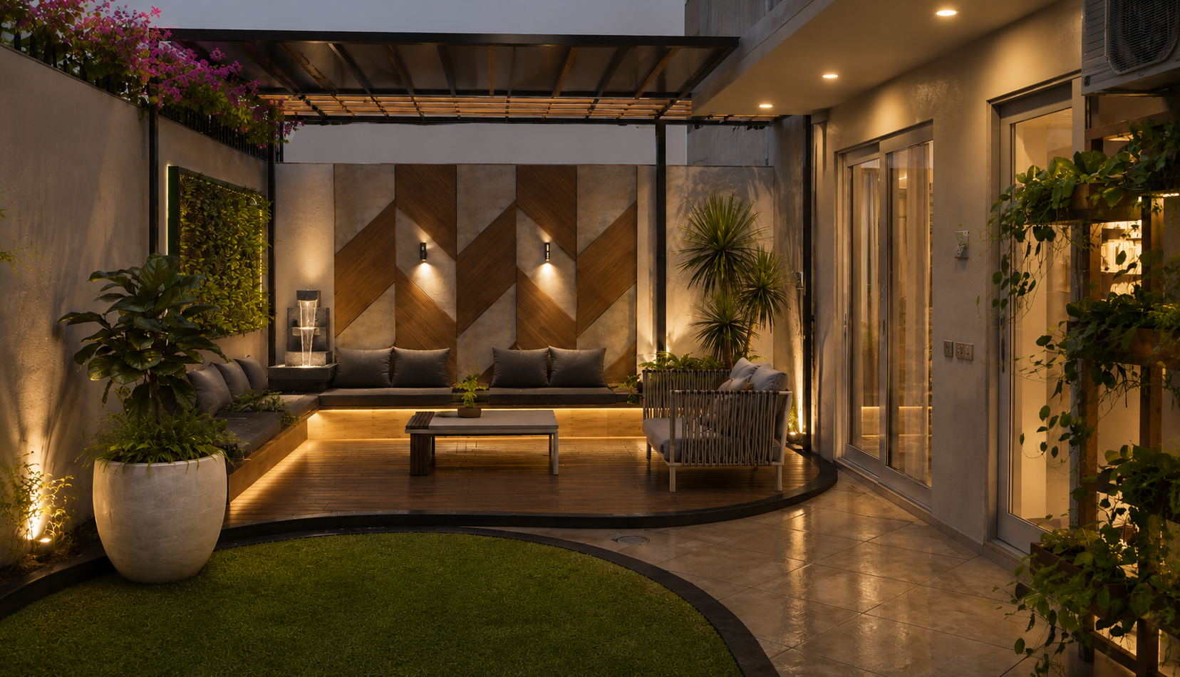 Terrace Garden Design By Kai Iki Zen