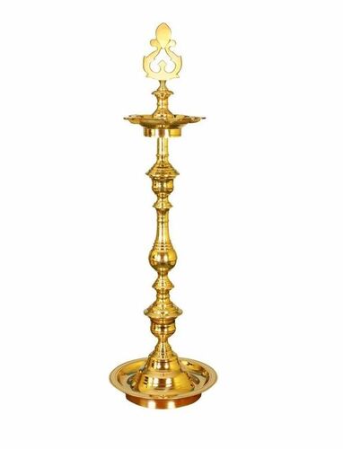 Traditional Kuthu Vilakku Brass Pooja Items