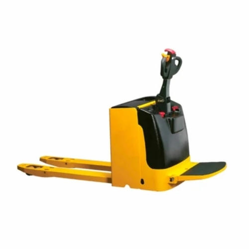 Yellow Battery Operated Pallet Truck