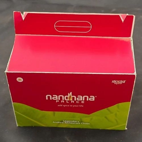 115 Gsm Cardboard Food Packing Box