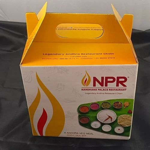 150 Gsm Cardboard Food Packing Box