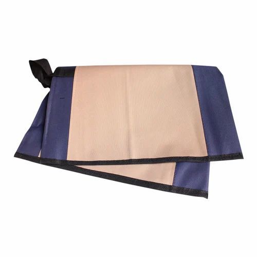 16x22" Matty Album Bags - Matty Material, Brown and Blue, Zipper Closure | Biodegradable, Moisture Proof, Shock Resistant, Hand Length Handle