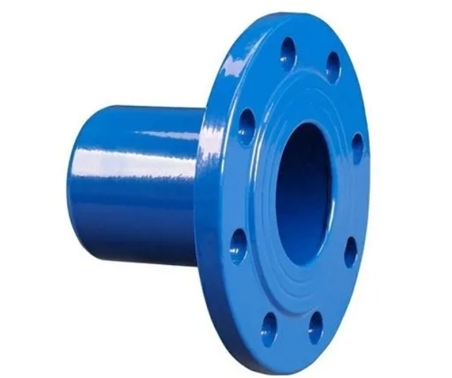 Blue Ductile Iron Flanges Spigot