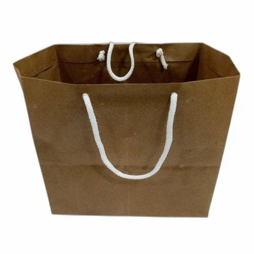 Brown Craft Paper Carry Bag