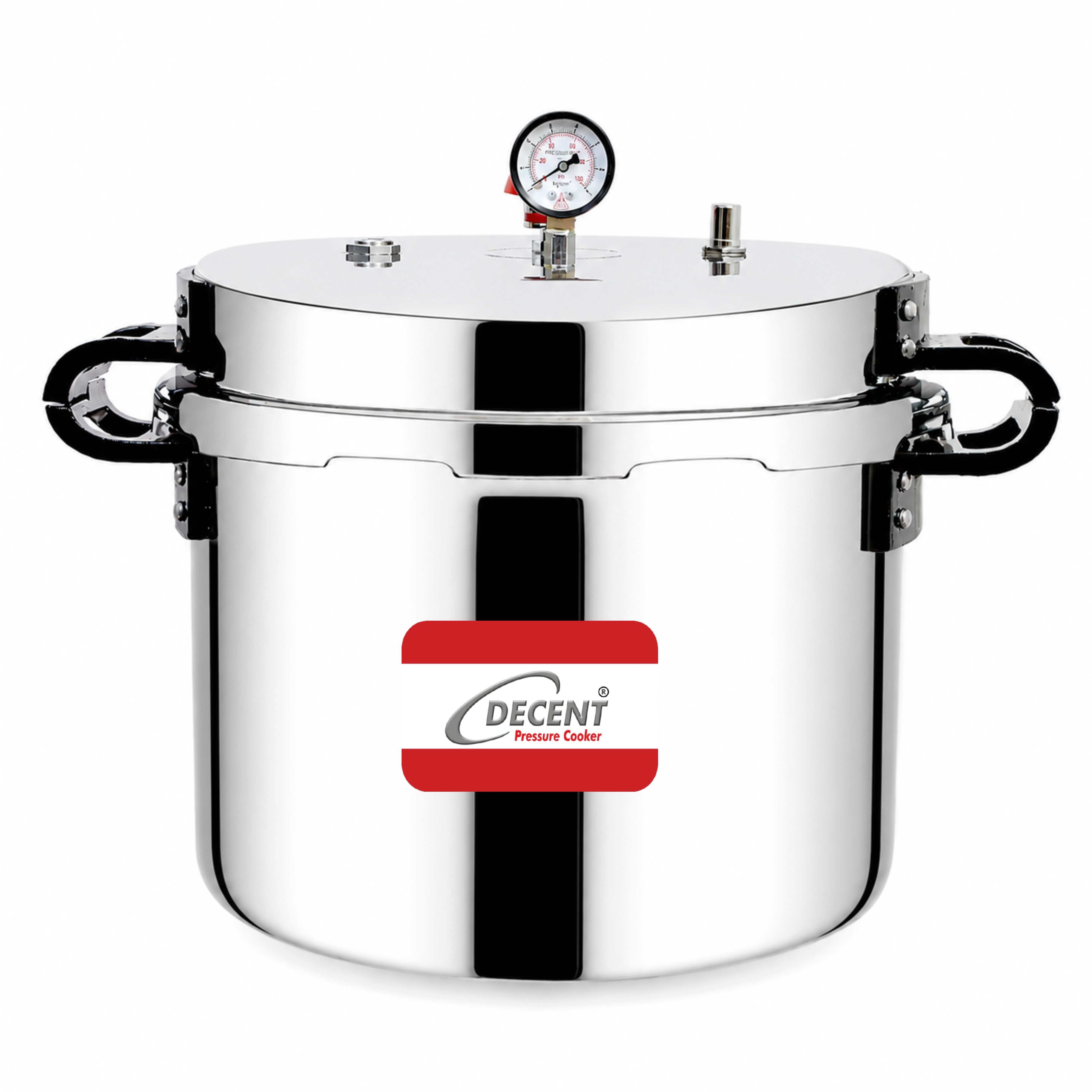 Decent 40 Ltr Jumbo Outer Lid Pressure Cooker - Body Thickness: 5 Millimeter (Mm)